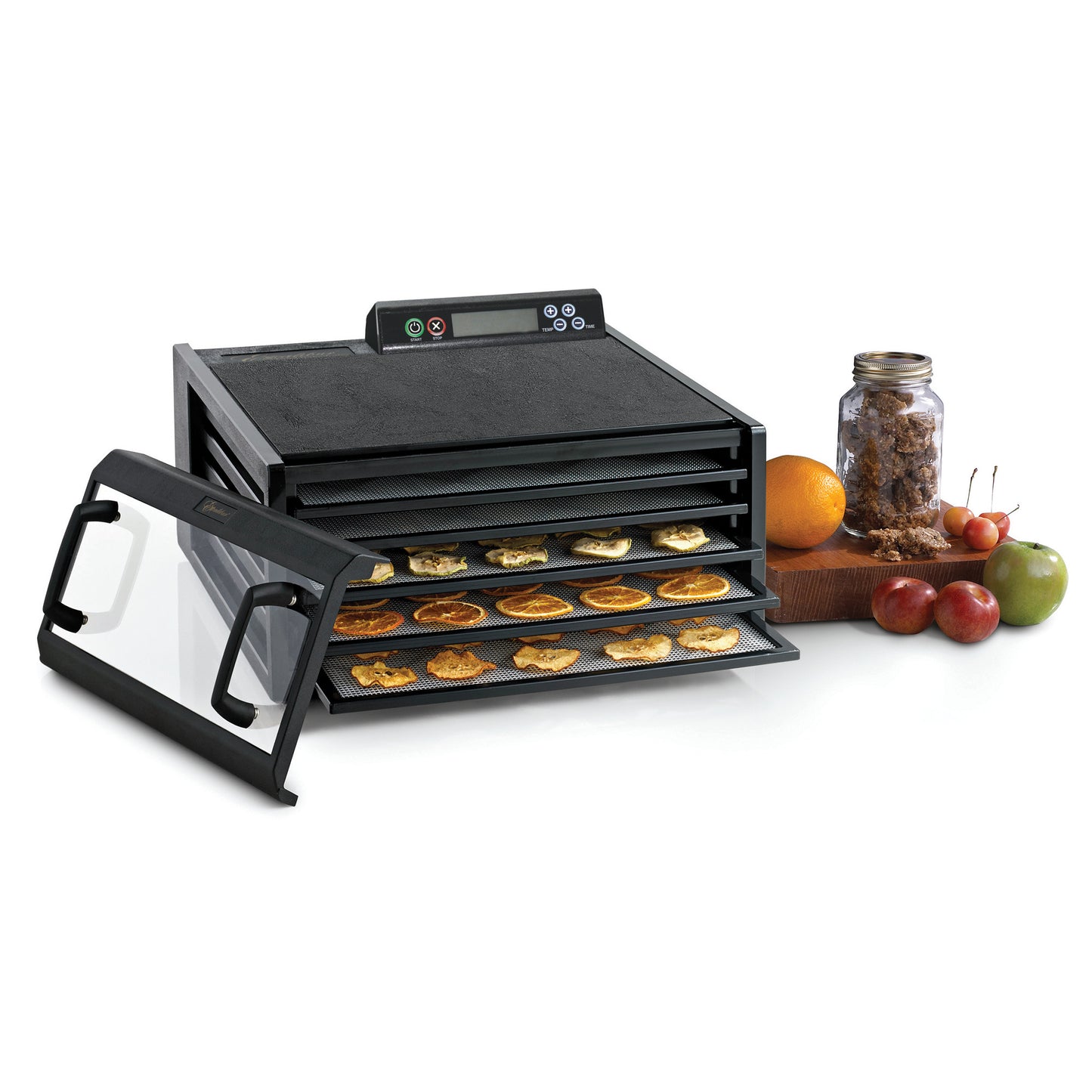 
                  
                    Excalibur 5-Tray Food Dehydrator with Digital 48-HR Timer, in Black
                  
                