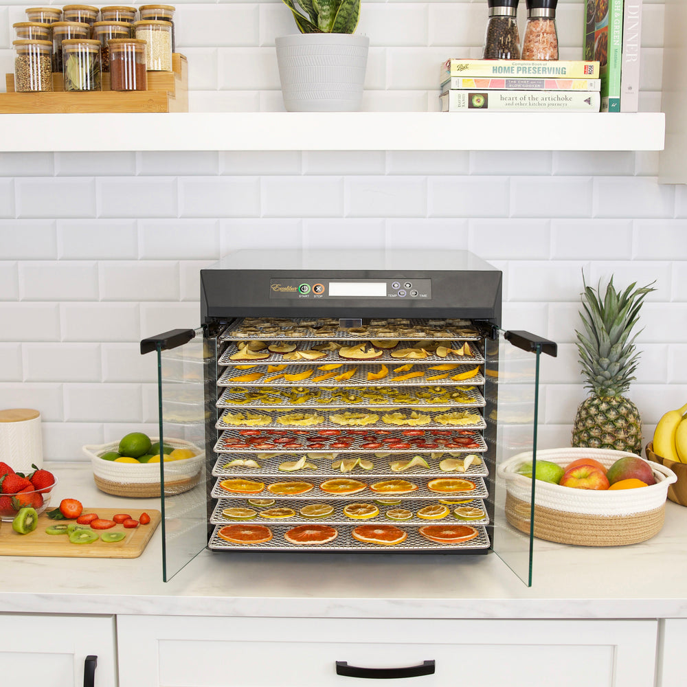 Excalibur 10 Tray Performance Digital Dehydrator, in Stainless Steel