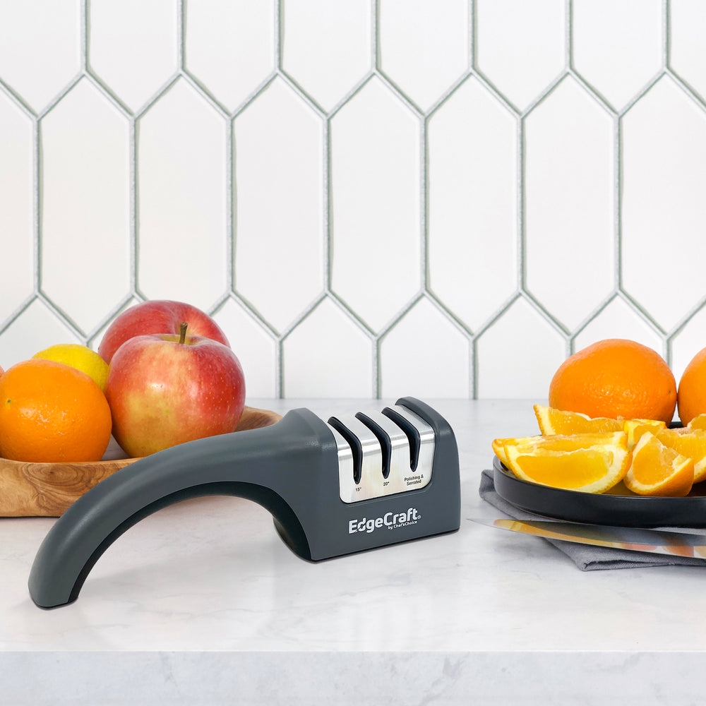 
                  
                    EdgeCraft Model E4635 AngleSelect Manual Knife Sharpener, in Gray- Lifestyle
                  
                
